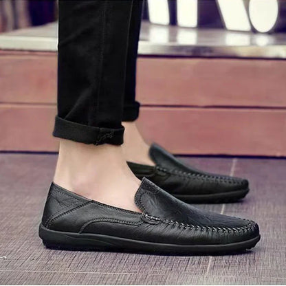 Men's Classic Slip-On Faux Leather Shoes