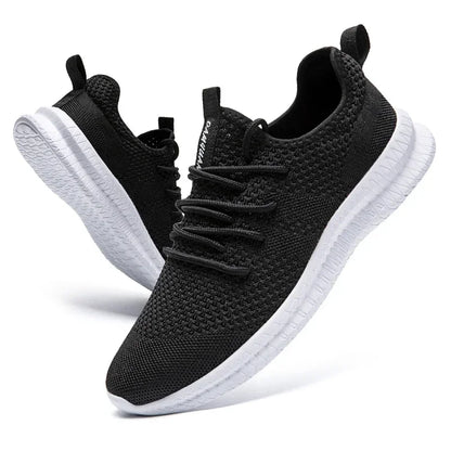 Mens Ultralight Breathable Mesh Sneakers - Casual Non-Slip Running Shoes-Various Colors