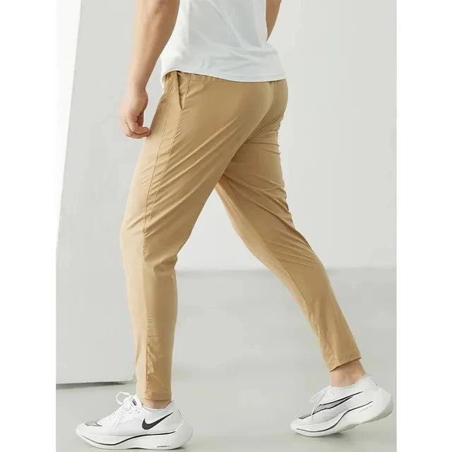 Men's Pencil Joggers- Casual Gym Sweatpants - Breathable & Quick-Drying