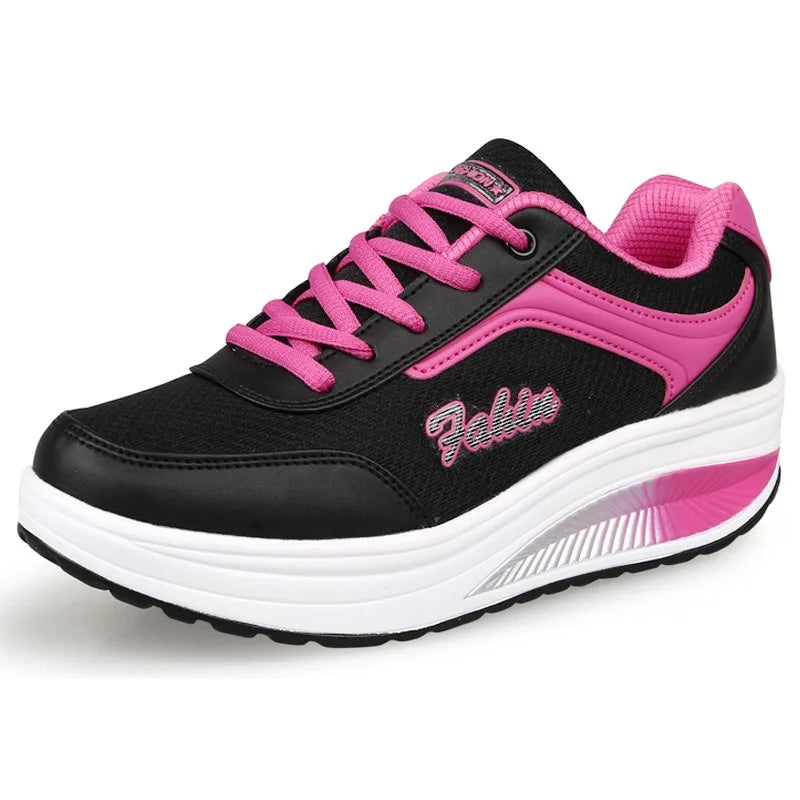 Women's Casual Platform Sneakers -Various Colors