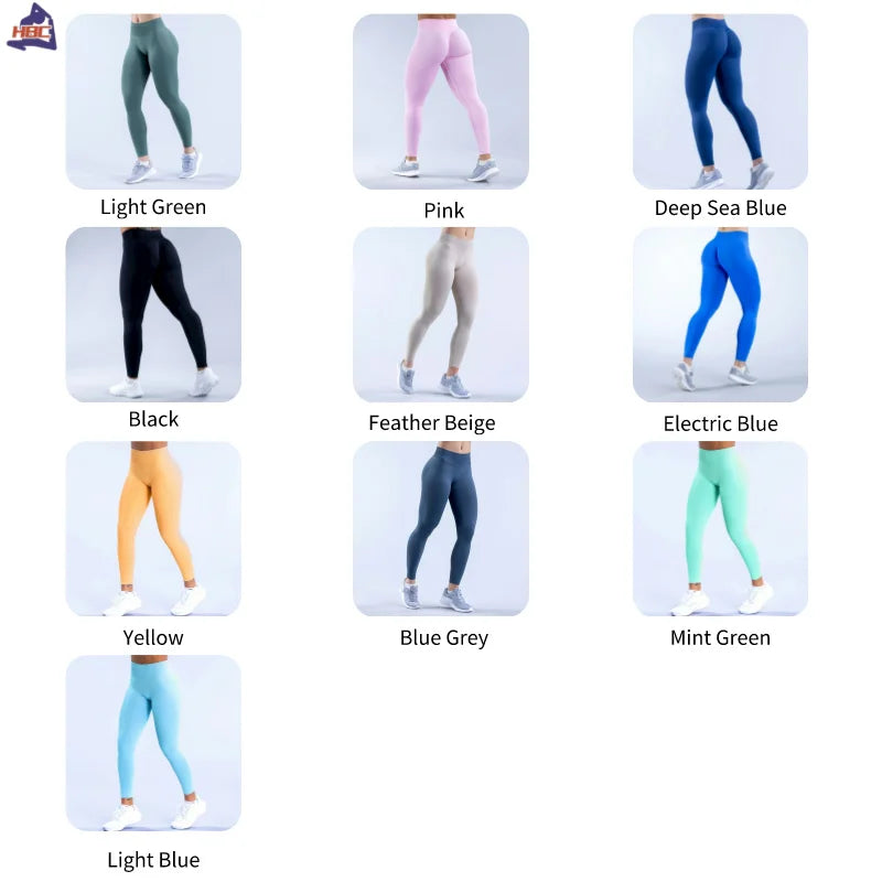 Women's Durable Stretchy Yoga Leggings - Various Colors