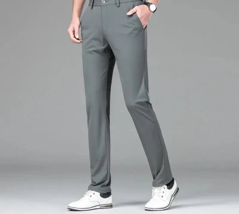 Men's Loose-Fit Casual Slim Pants - Various Colors