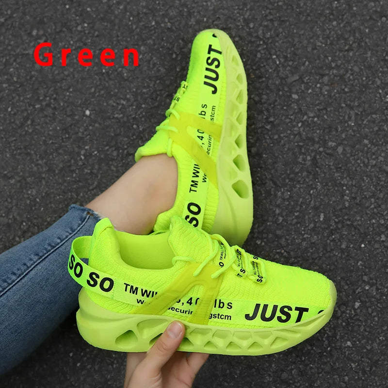 Unisex Comfortable Mesh Sneakers - Casual Sports Footwear with Breathable Design