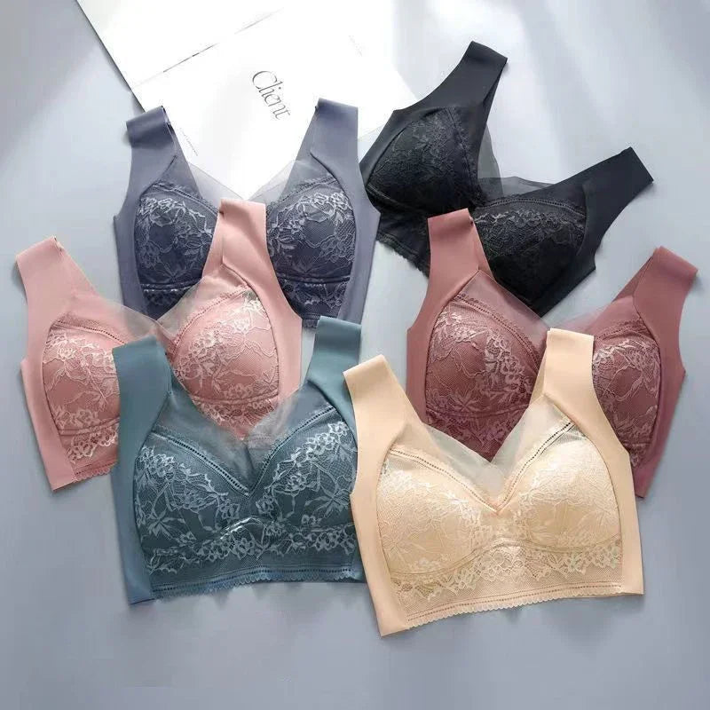 Lace Push-Up Bra for Women - Various Colors