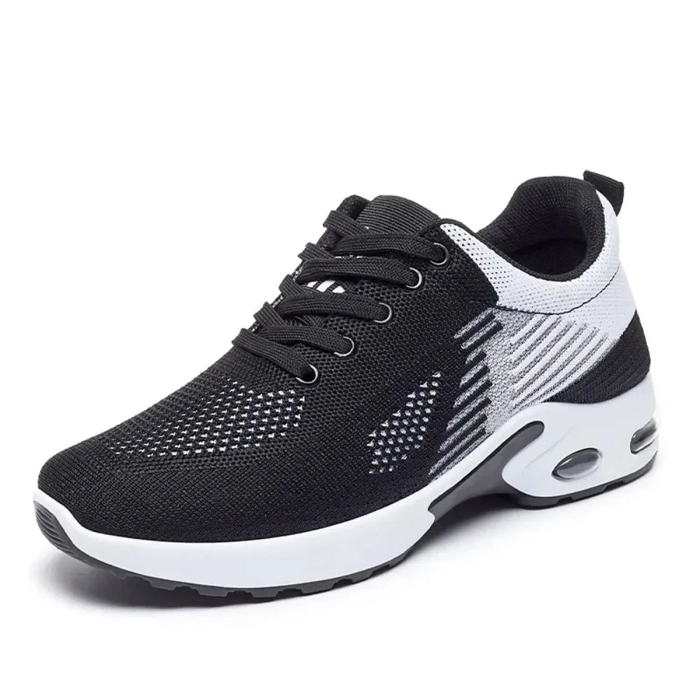 Womens Breathable Sneakers - Light Mesh Air Cushion - Various Colors