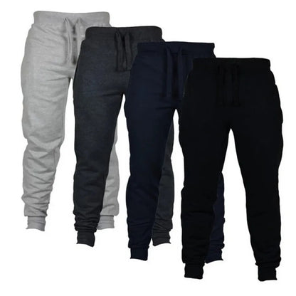 Men's Casual Fitness Joggers - Slim Fit Tracksuit - Various Colors