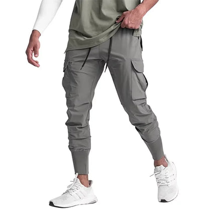 Men's Thin Loose Fit Quick-Drying Stretchy Sweatpants