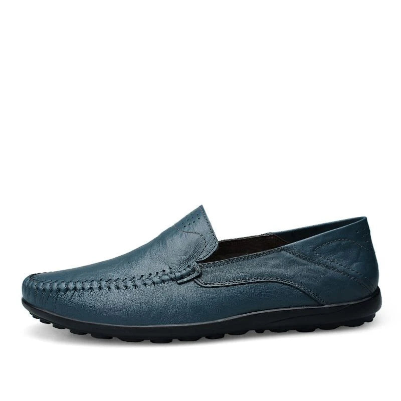 Men's Classic Slip-On Genuine Leather Shoes