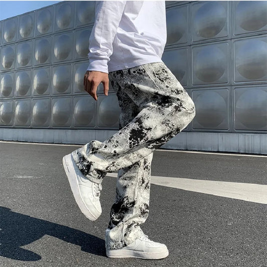 Men's Fashion Loose Pants – Korean Style