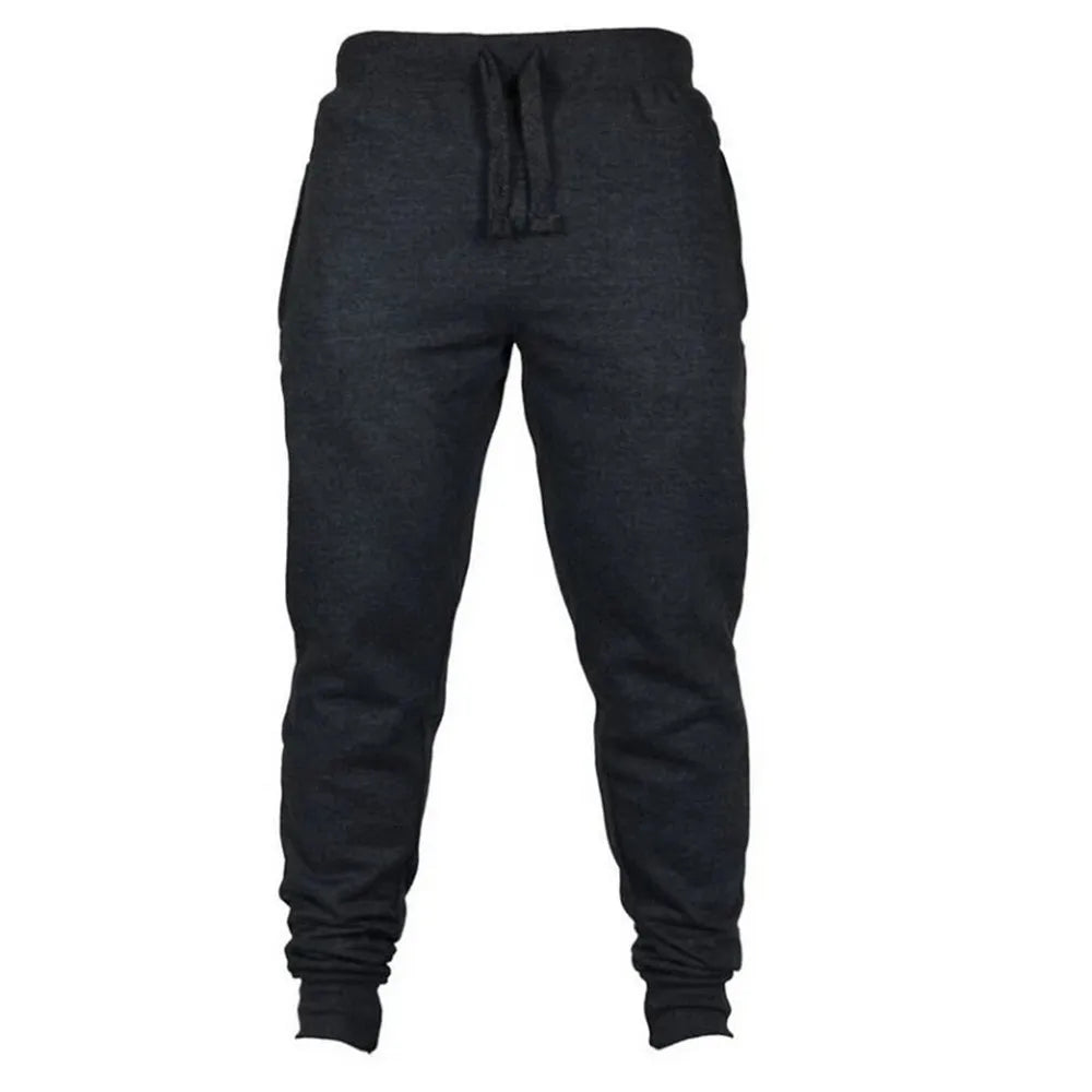 Men's Casual Fitness Joggers - Slim Fit Tracksuit - Various Colors