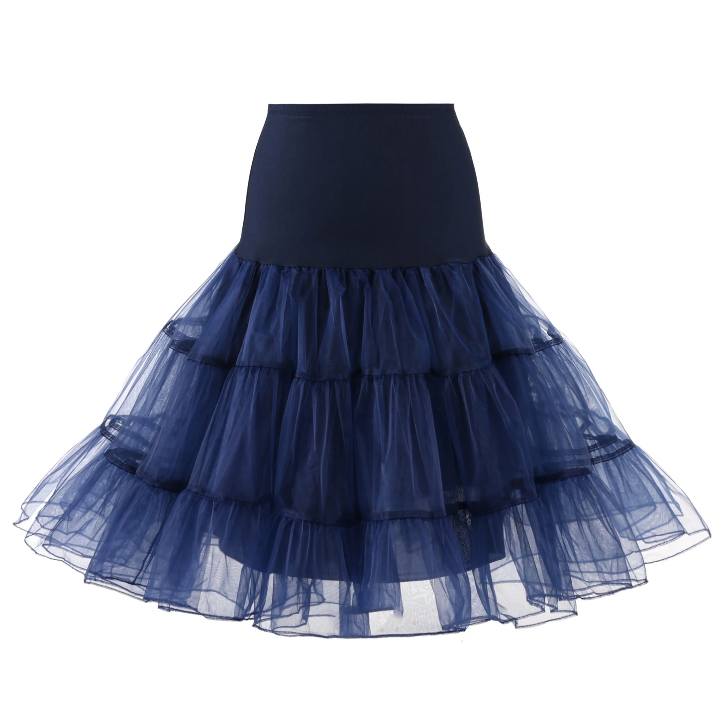 Women's Retro Tulle Petticoat Half Slip Tutu Underskirt - Various Colors