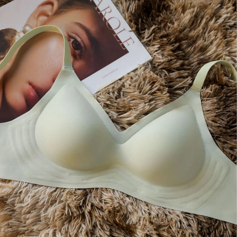 Women’s Soft Support Bra: Push-Up Style with No Rims