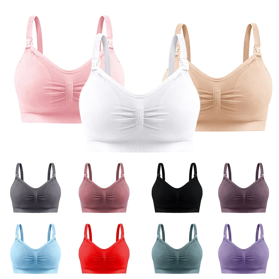 Breathable Double Layer Pregnancy Bra for Women