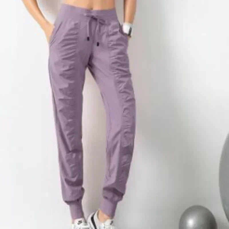 Women's Athletic Joggers with Side Pockets