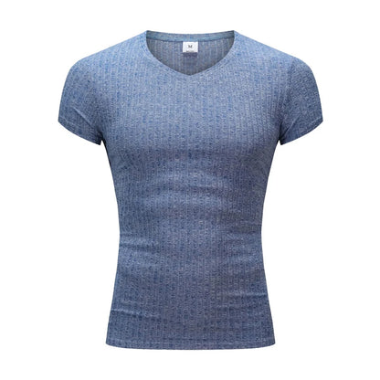 Men's Slim Fit V-Neck T-Shirt