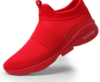 Men's Breathable Mesh Sneakers - Various Colors