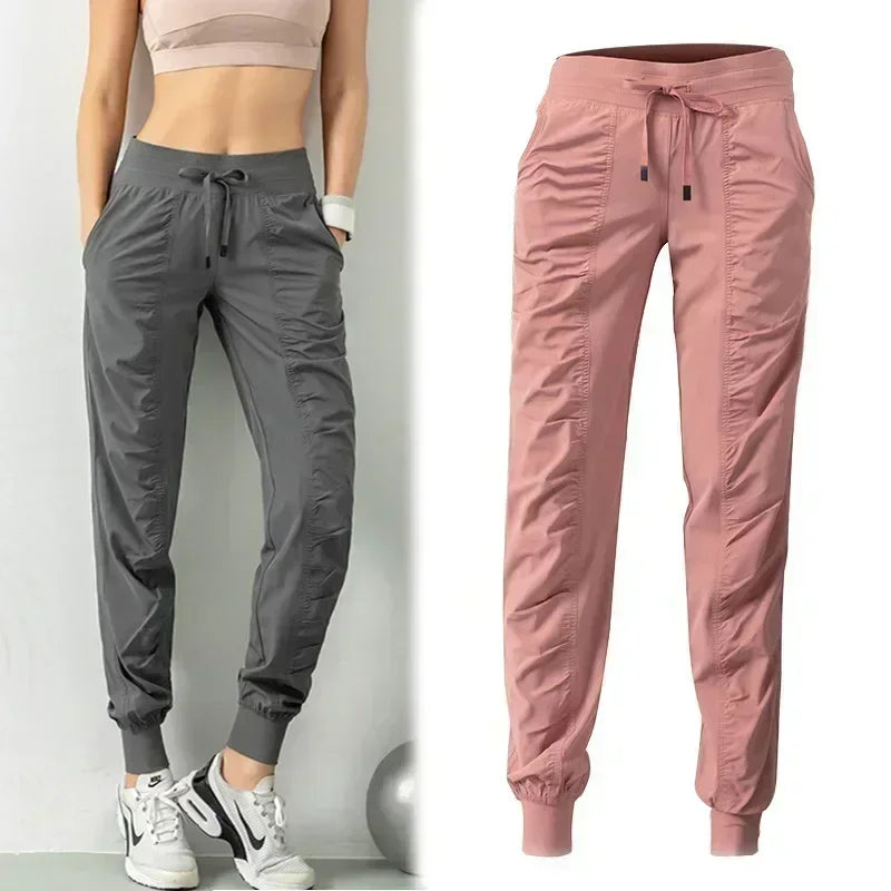 Women's Athletic Joggers with Side Pockets