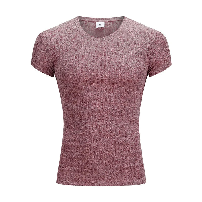 Men's Slim Fit V-Neck T-Shirt