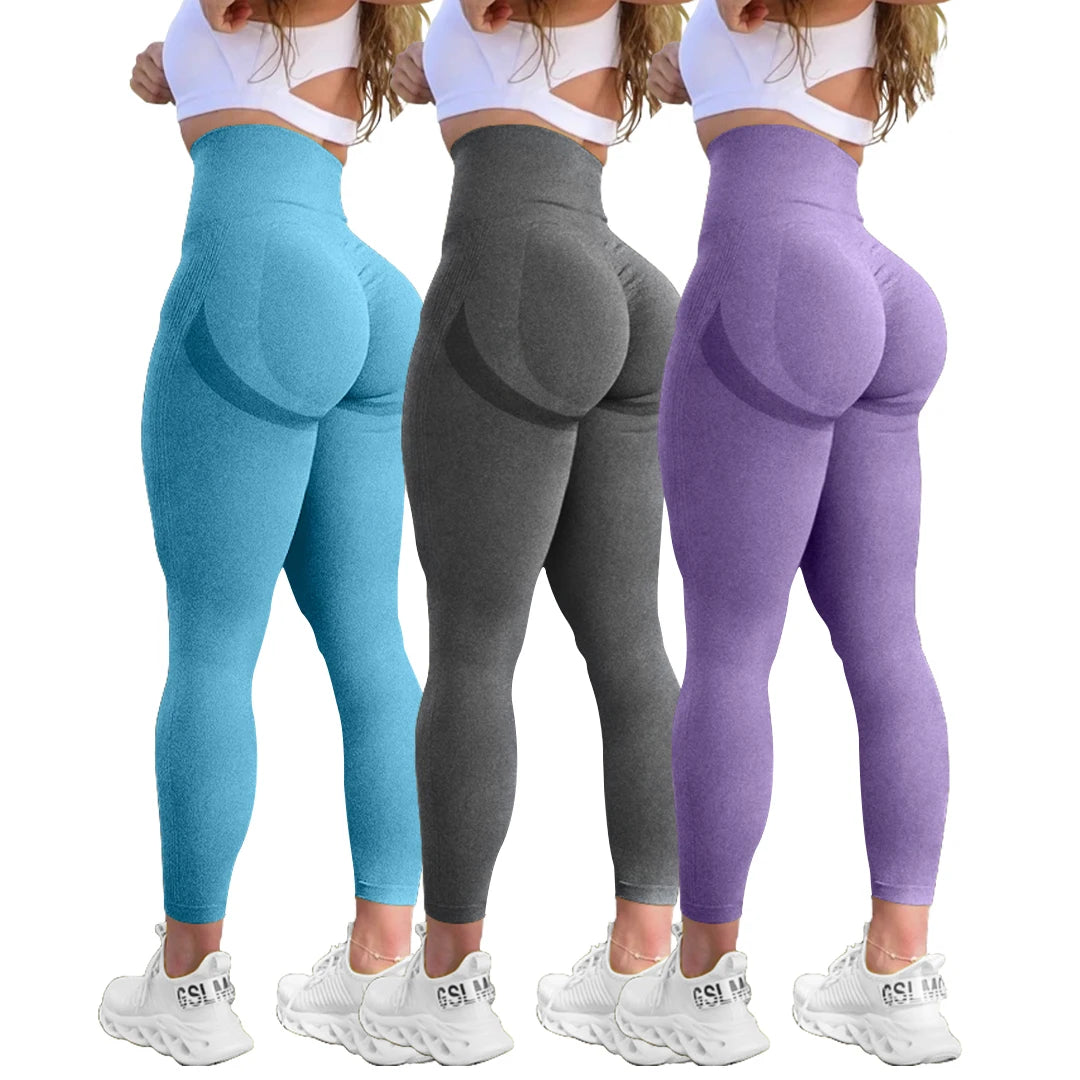 Women's Seamless Yoga Leggings - Various Colors