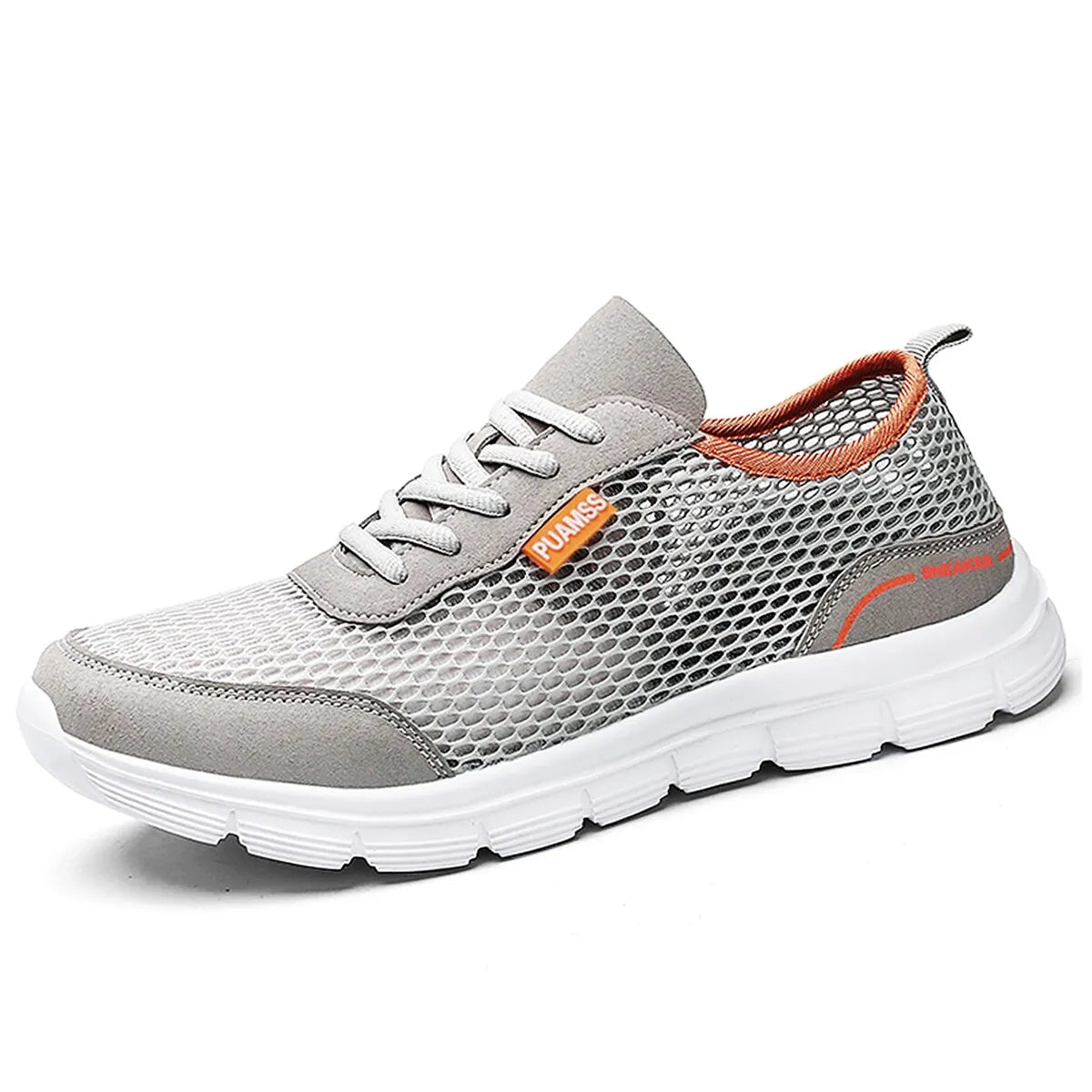 Lightweight and Breathable Mesh Sneakers for Men - Various Colors