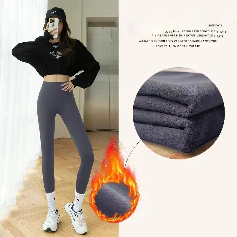 Women's Fleece-Lined Thermal Leggings