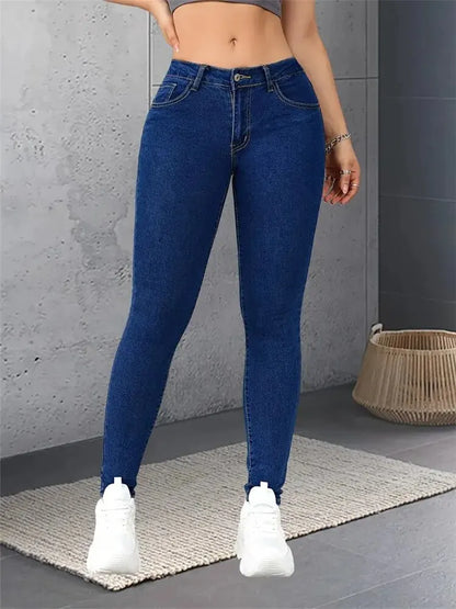 Women's Stretch Slim Fit Skinny Jeans-Various Colors