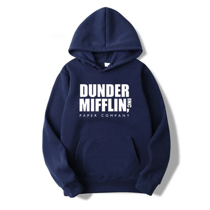 Dunder Mufflin Inc. Printed Unisex Hooded Sweatshirt