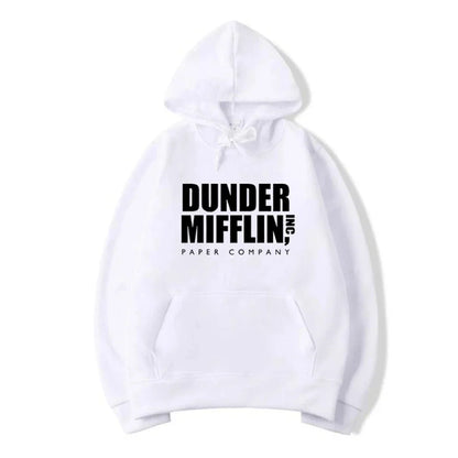 Dunder Mufflin Inc. Printed Unisex Hooded Sweatshirt