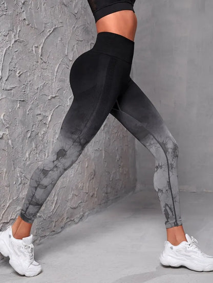 Women's High Waist Scrunch  Seamless Push Up Leggings