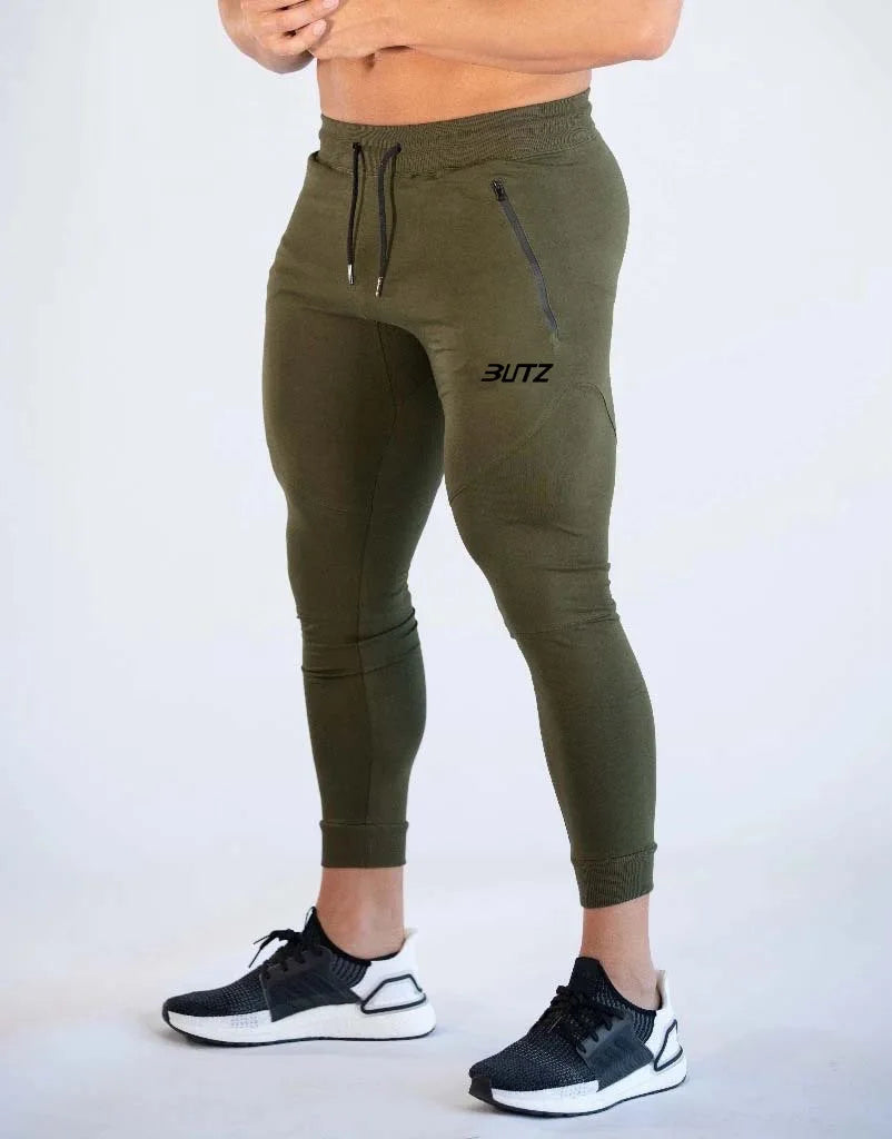 Men's Athletic Jogger Pants - Slim Fit Sweatpants