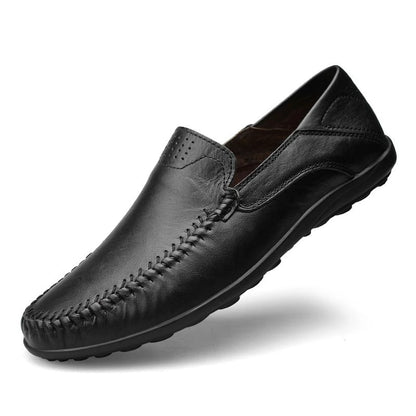 Men's Classic Slip-On Genuine Leather Shoes