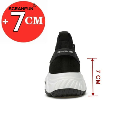 Men's Elevation Sneakers - 7cm Height Increase Shoes