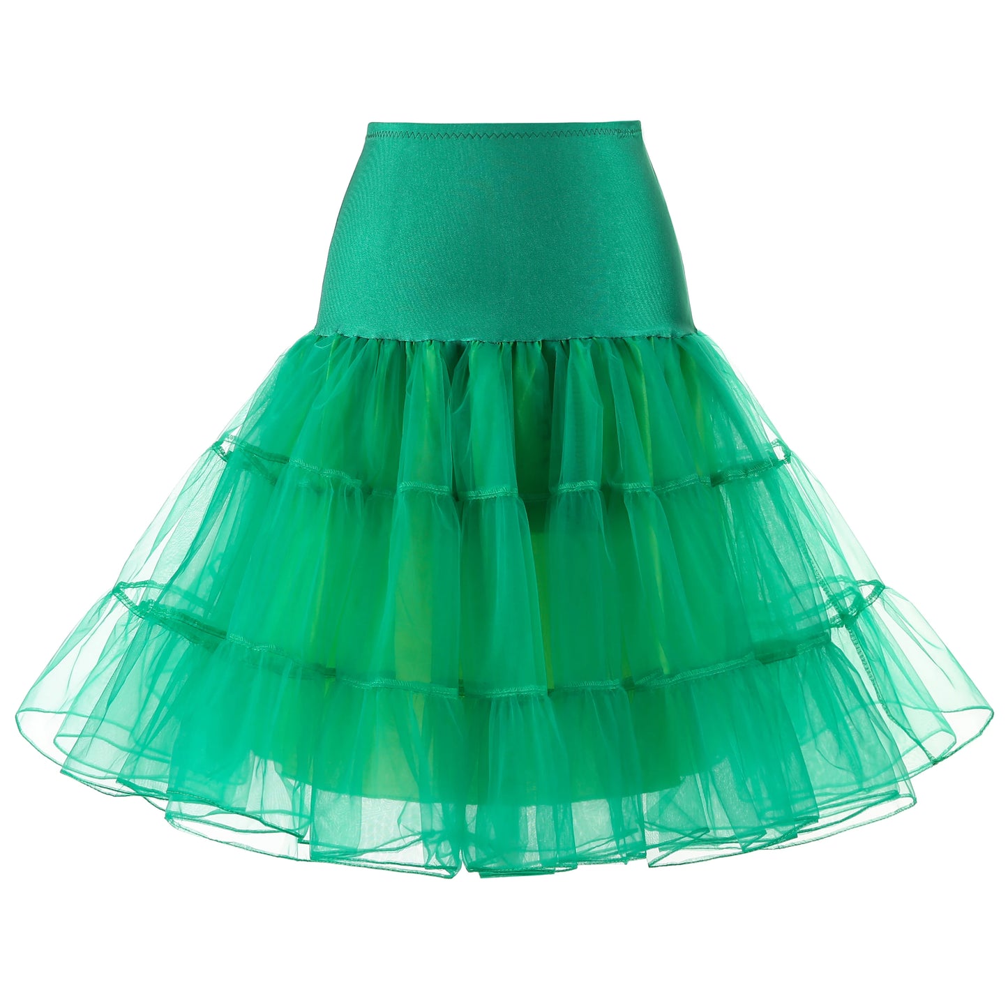 Women's Retro Tulle Petticoat Half Slip Tutu Underskirt - Various Colors