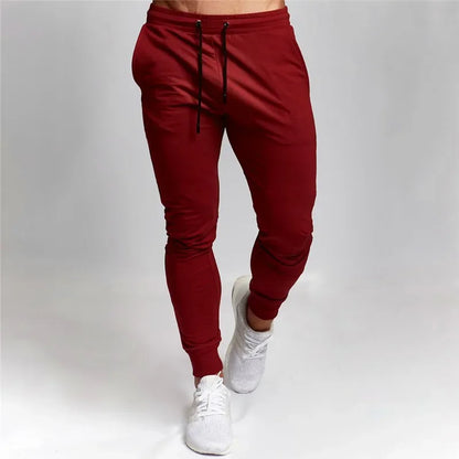 Men's Casual Loose-Fit Jogger Sweatpants with Elastic Waist