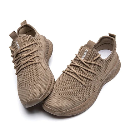 Mens Ultralight Breathable Mesh Sneakers - Casual Non-Slip Running Shoes-Various Colors