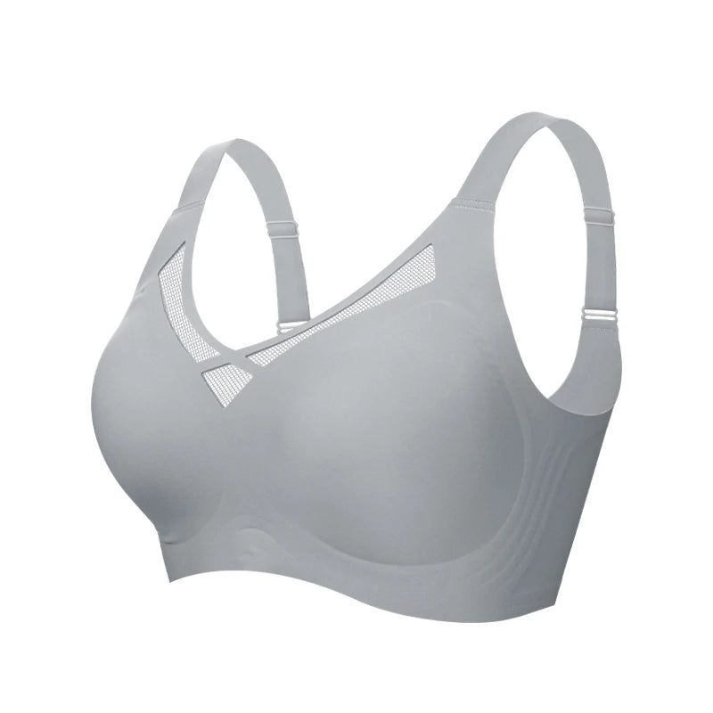 FallSweet Women's Wireless Comfort Bra - Seamless, Lightly Lined with Removable Pads